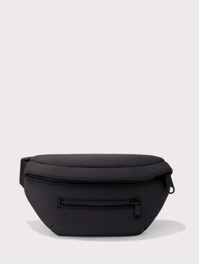 Dagne Dover Crossbody Ace Neoprene Fanny Pack Belt Bag Black